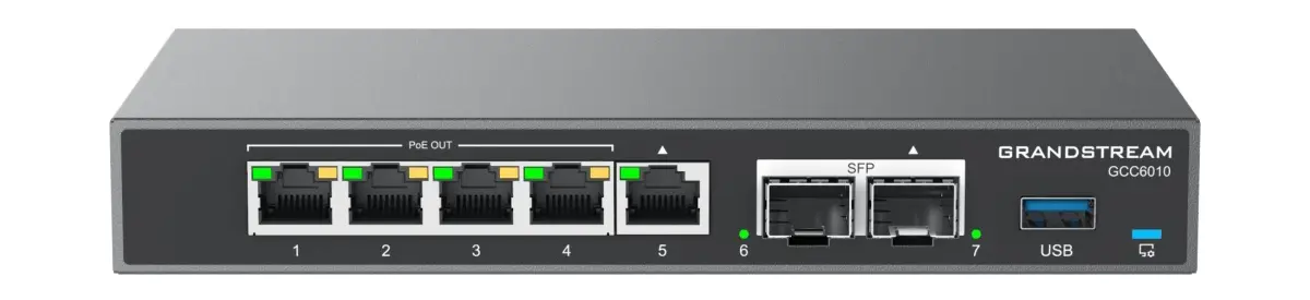 Router Grandstream GCC6010 (Black)