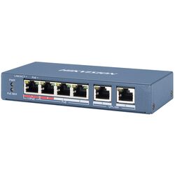 Comutator PoE Hikvision DS-3E0106HP-E (Blue)