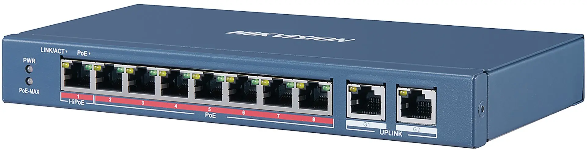 Comutator PoE Hikvision DS-3E0310HP-E (Blue) - 2
