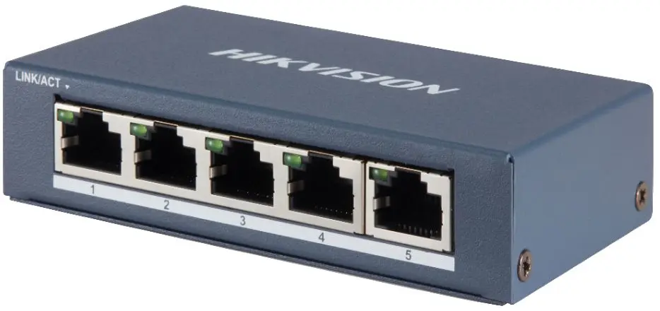 Comutator Hikvision DS-3E0505-E (Blue)