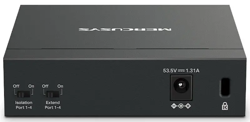 Comutator Mercusys MS105GP (Black)