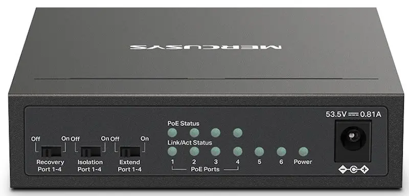 Comutator Mercusys MS106LP (Black)