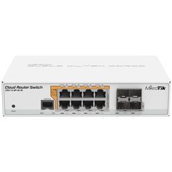Comutator MikroTik CRS112-8P-4S-IN (White)