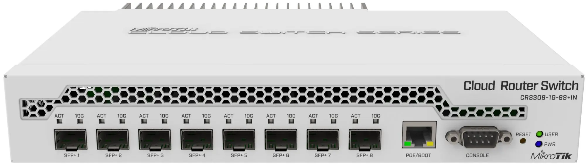 Коммутатор MikroTik CRS309-1G-8S+IN (White)