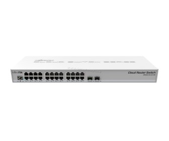 Коммутатор MikroTik CRS326-24G-2S+RM (White)