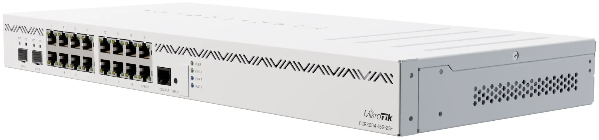 Маршрутизатор MikroTik CCR2004-16G-2S+ (Grey)