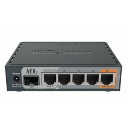Маршрутизатор Mikrotik hEX S RB760iGS (Black)