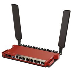 Router Wi-Fi MikroTik L009UiGS-2HaxD-IN (Red/Black) Thumb