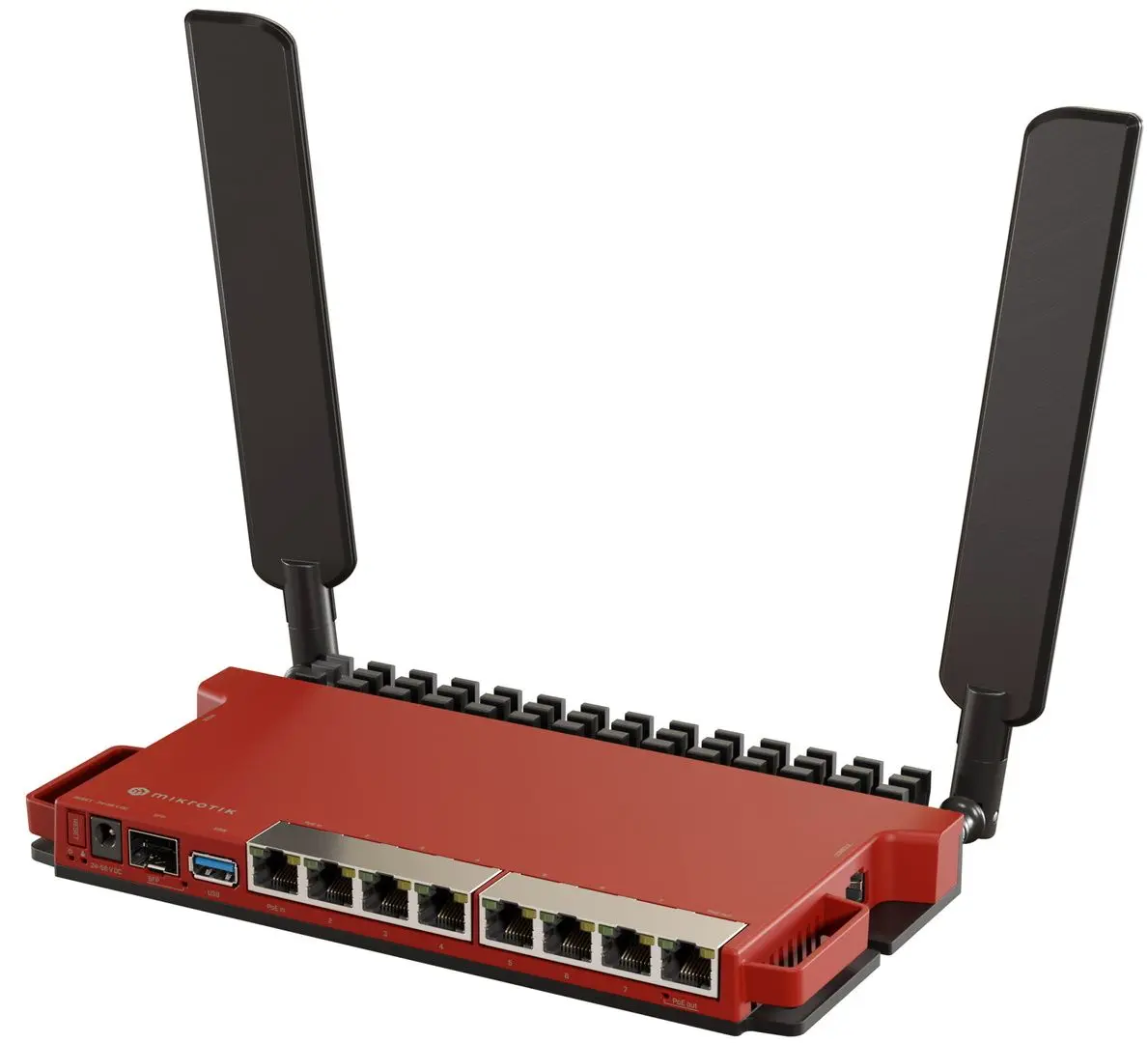 Router Wi-Fi MikroTik L009UiGS-2HaxD-IN (Red/Black)