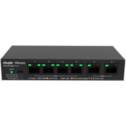 Comutator Ruijie Reyee RG-ES106D-P V2 (Black)