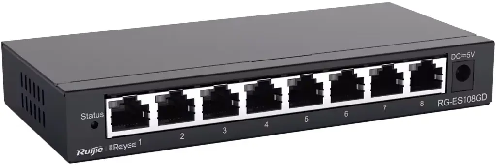 Comutator Ruijie Reyee RG-ES108GD (Black)