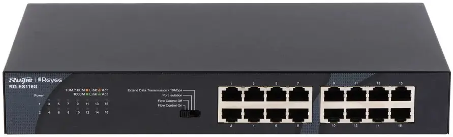 Comutator Ruijie Reyee RG-ES116G (Black)