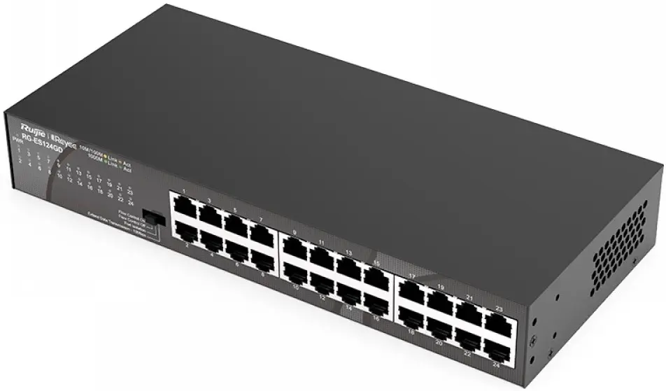 Comutator Ruijie Reyee RG-ES124GD (Black)