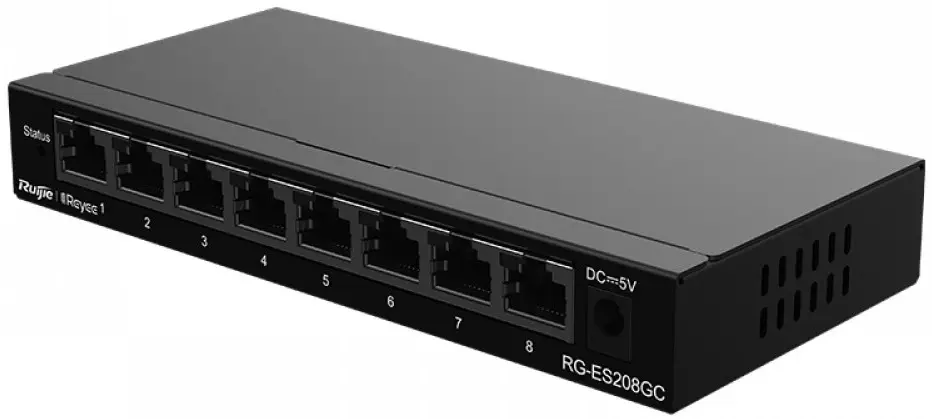 Comutator Ruijie Reyee RG-ES208GC (Black)