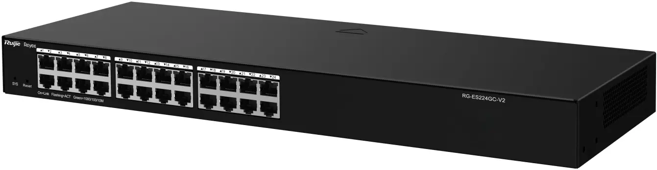 Comutator Ruijie Reyee RG-ES224GC-V2 (Black)