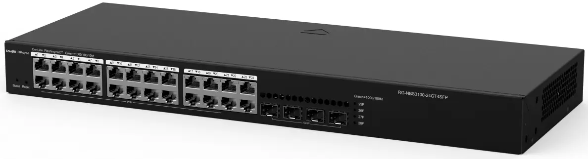 Comutator Ruijie Reyee RG-NBS3100-24GT4SFP (Black)