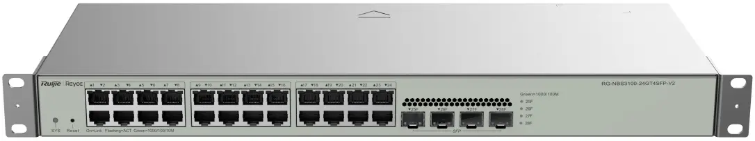 Comutator Ruijie Reyee RG-NBS3100-24GT4SFP-V2 (Grey)
