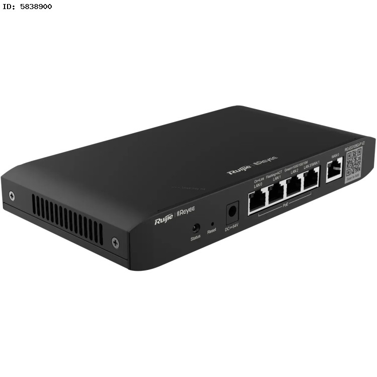 Ruijie Router 105g Router Ruijie Reyee RG-EG105G-P V2 (Black) cumpără în Chișinău, Moldova ...