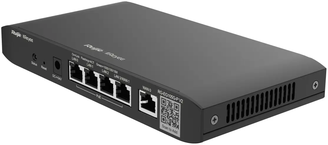 Router Ruijie Reyee RG-EG105G V2 (Black)
