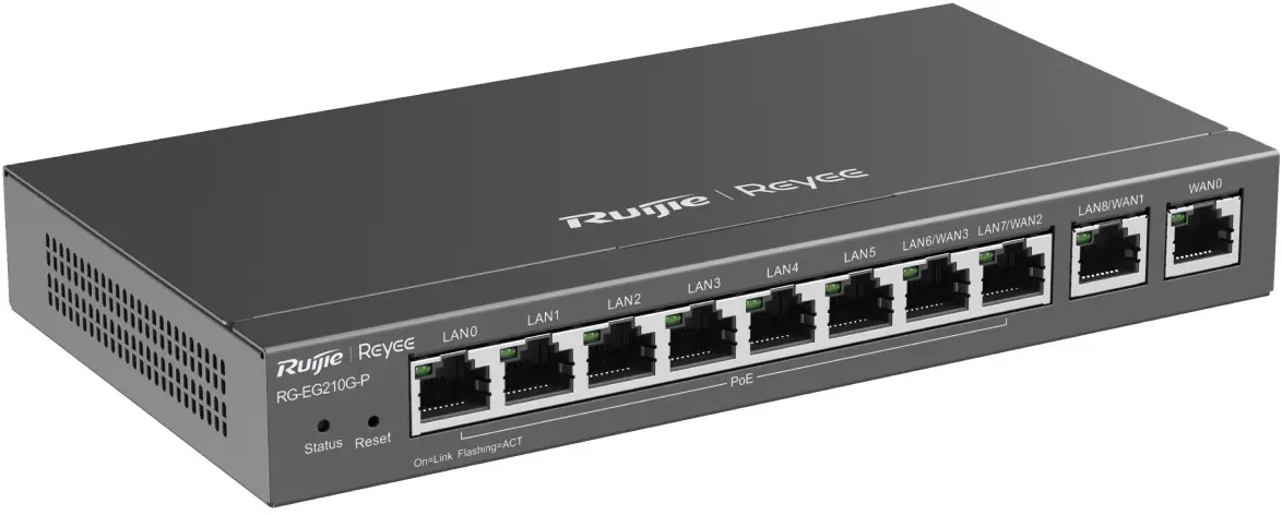 Router Ruijie Reyee RG-EG210G-P (Black)