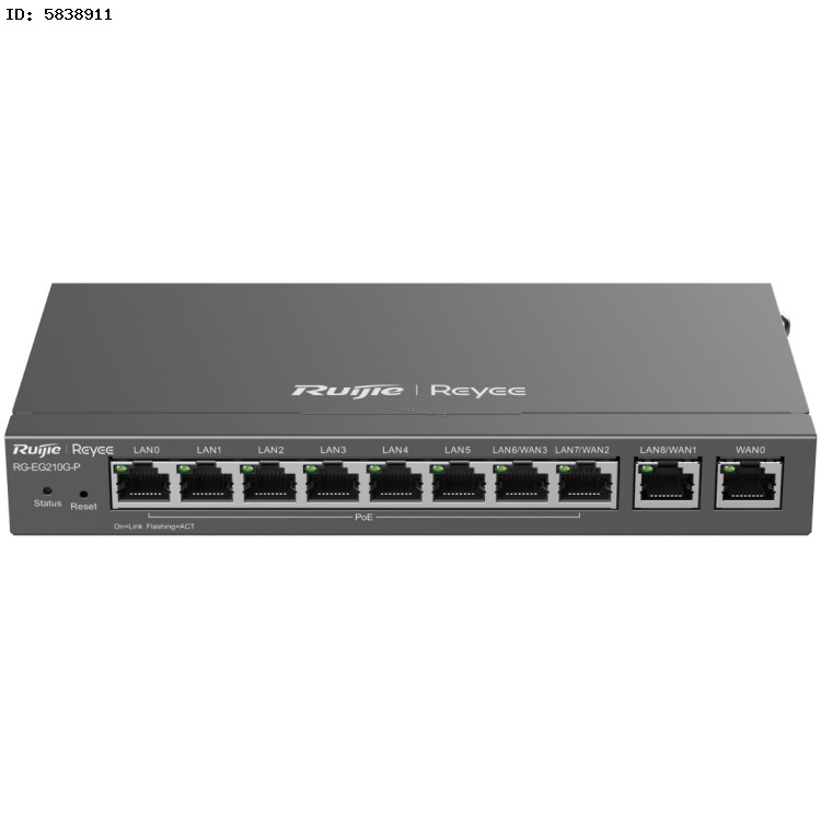 Router Ruijie Reyee RG-EG210G-P (Black) cumpără în Chișinău, Moldova ...