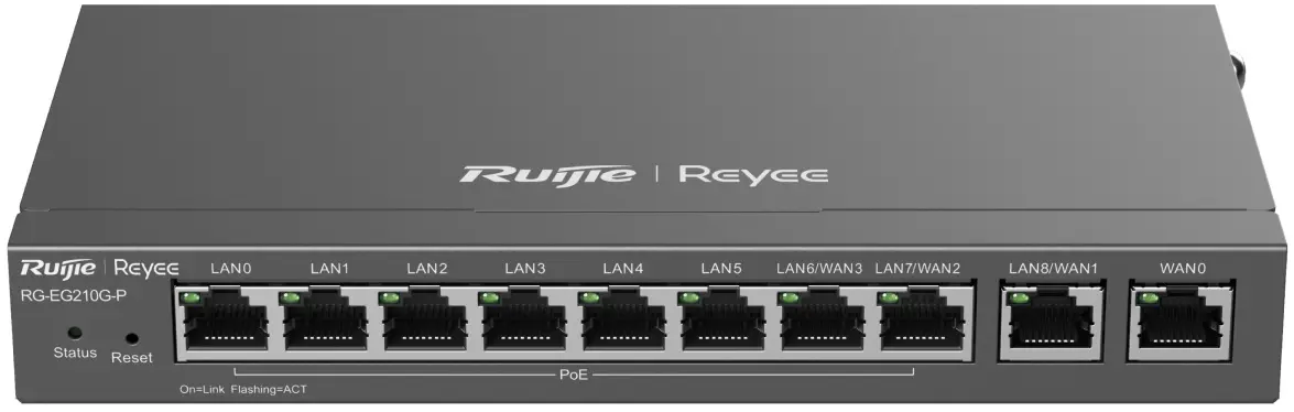 Router Ruijie Reyee RG-EG210G-P (Black)