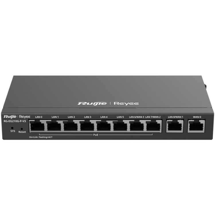 Router Ruijie Reyee RG-EG210G-P-V3 (Black) cumpără în Chișinău, Moldova ...