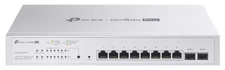 Comutator PoE TP-Link Omada Pro S4500-8GHP2F (Silver) - 2