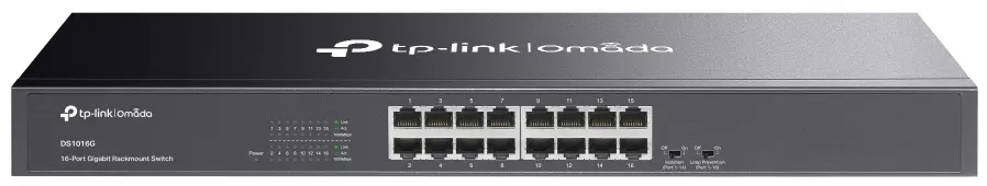 Коммутатор TP-Link DS1016G (Black) - 2