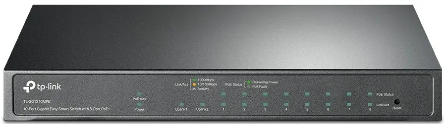 Comutator Tp-Link Easy Smart TL-SG1210MPE (Black)