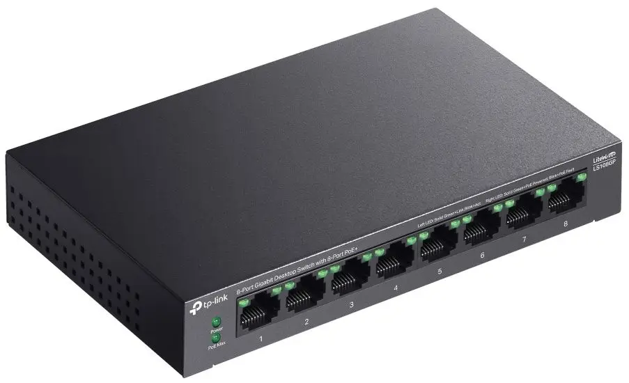 Comutator TP-Link LS108GP (Grey)