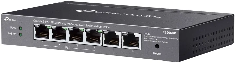 Comutator Tp-Link Omada ES206GP (Grey)