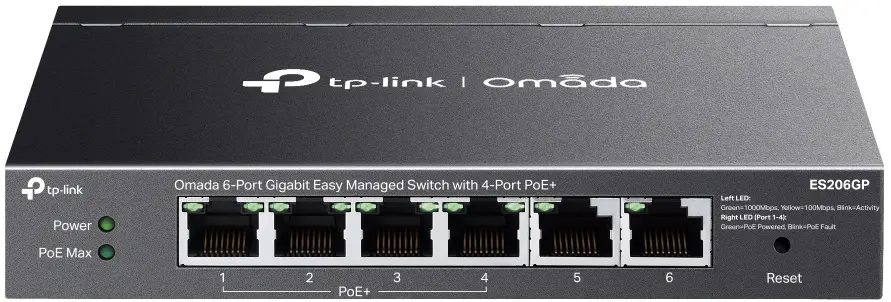 Comutator Tp-Link Omada ES206GP (Grey)