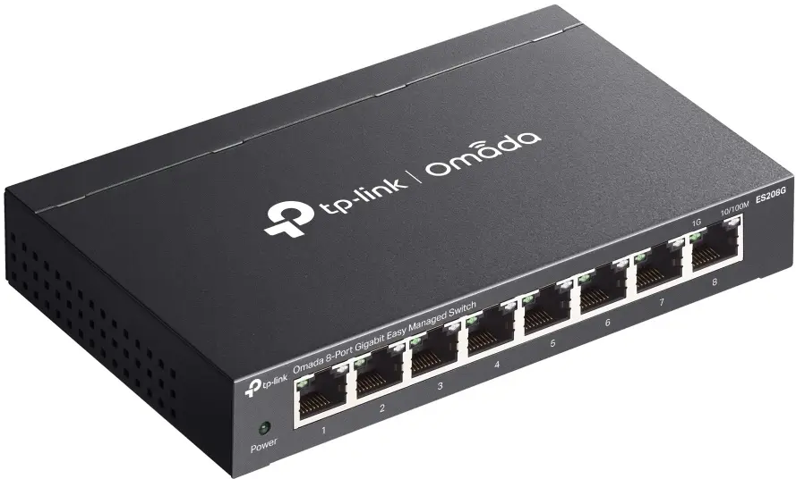 Коммутатор Tp-Link Omada ES208G (Grey)
