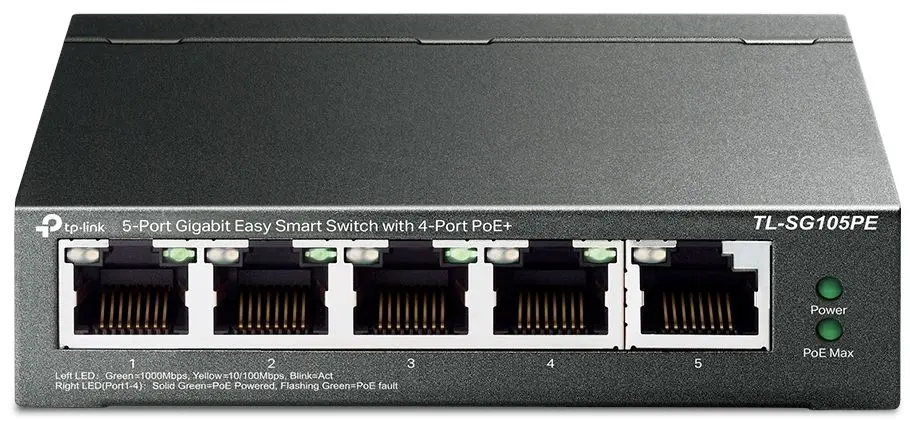 Comutator Tp-Link TL-SG105PE (Black)