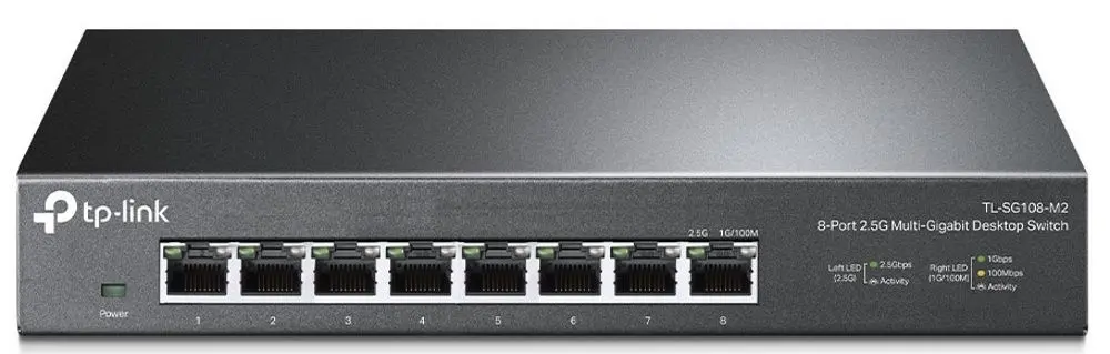 Коммутатор TP-Link TL-SG108-M2 (Grey)