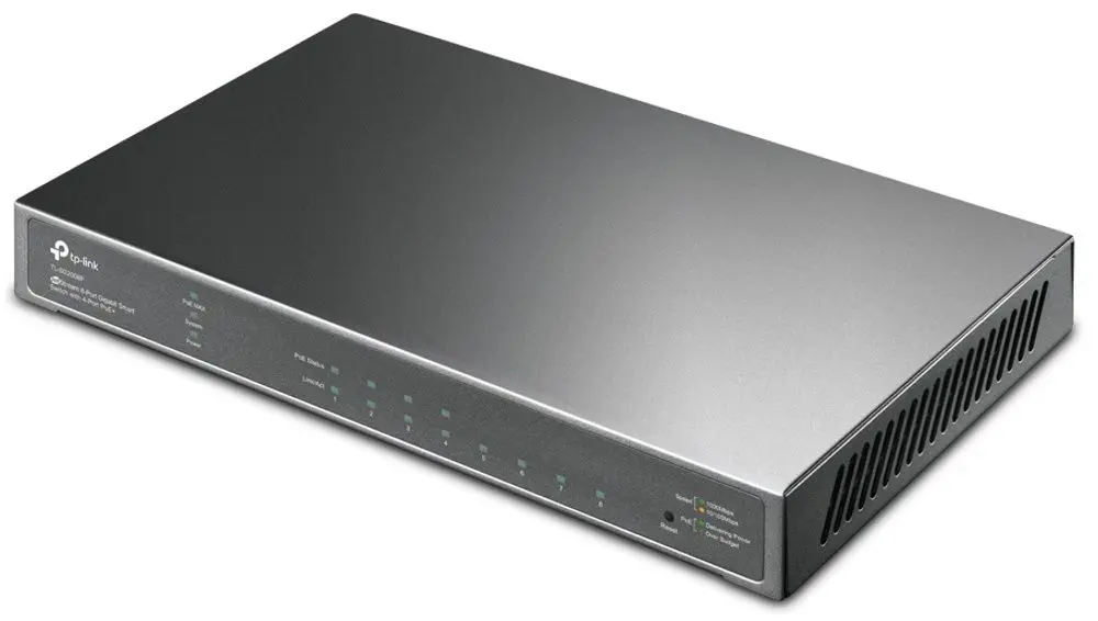 Коммутатор TP-Link TL-SG2008P (Grey) - 2