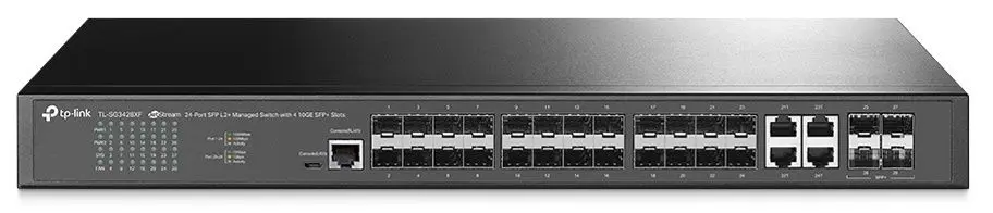 Comutator TP-Link TL-SG3428XF (Black)