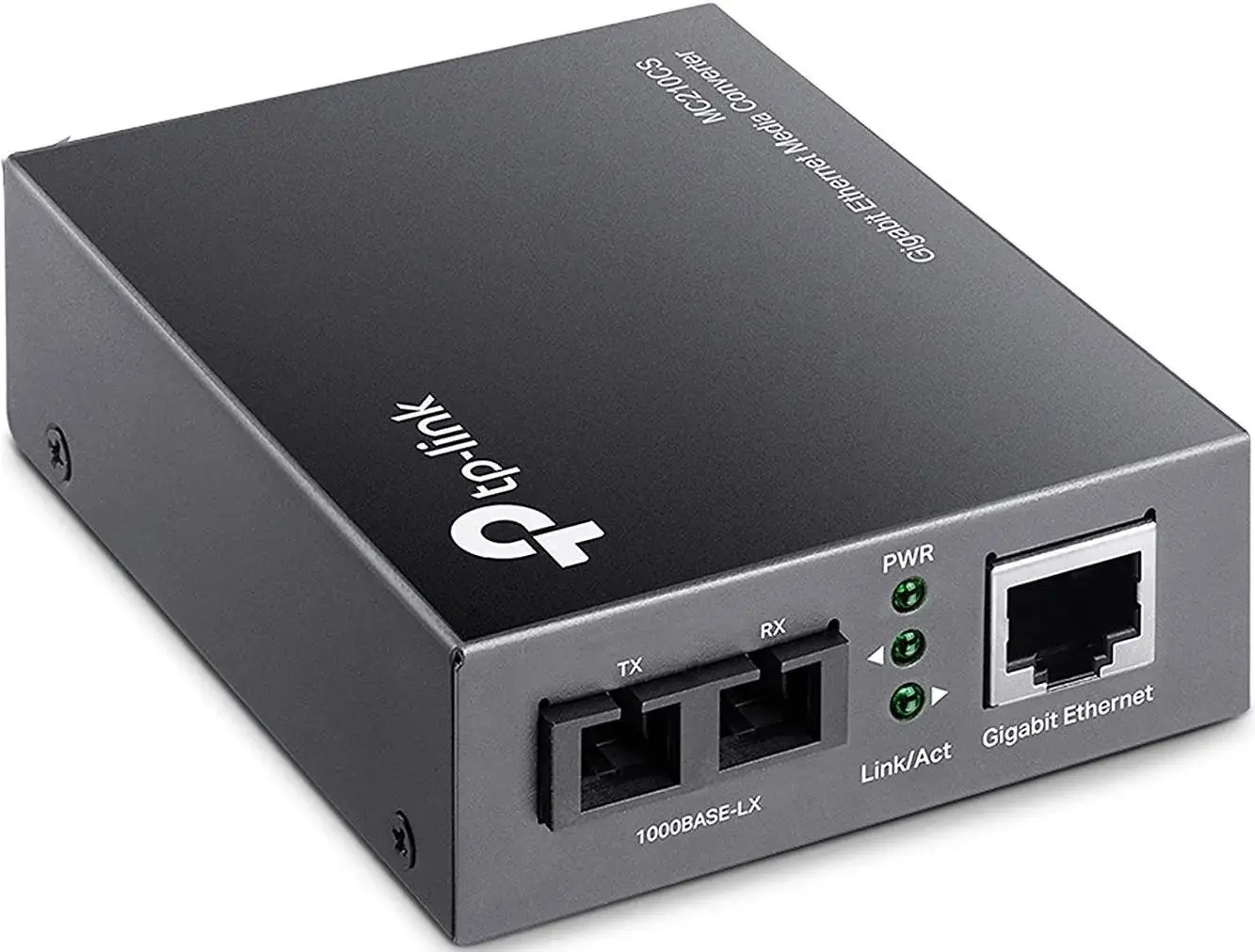 Медиаконвертер TP-Link MC210CS (Black) - 2