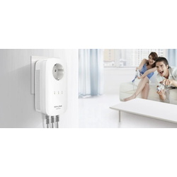Набор адаптеров Powerline Tp-Link TL-PA8030P KIT (White) Thumb