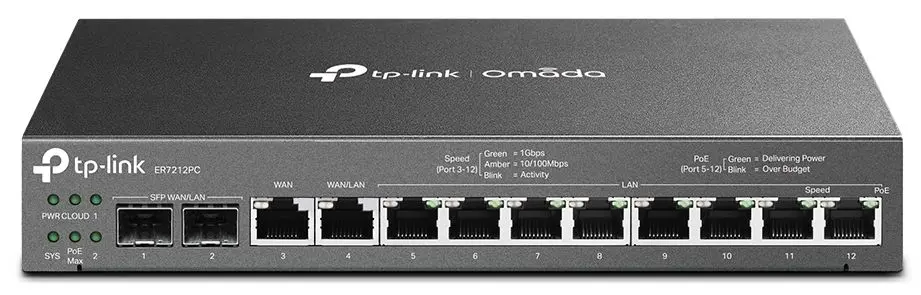Router VPN TP-Link ER7212PC (Black)