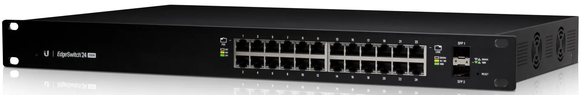 Коммутатор Ubiquiti EdgeSwitch 24-250W (Black)