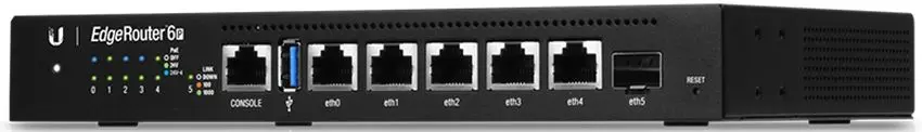 Router Ubiquiti EdgeRouter 6P (Black) - 2
