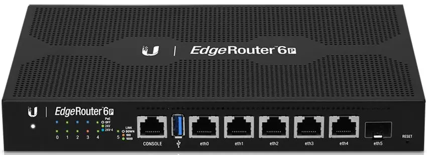Router Ubiquiti EdgeRouter 6P (Black) - 3
