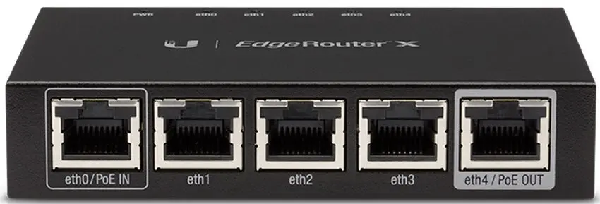 Router Ubiquiti EdgeRouter X (Black)