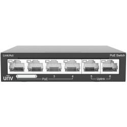 Comutator Uniview NSW2020-6T-POE-IN (Black)