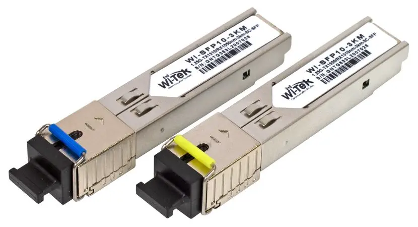 Комплект SFP модулей Wi-Tek WI-SFP10SC-3KM