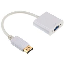 Адаптер DP mini (M) to VGA F Cablexpert A-mDPM-VGAF-02-W (White)