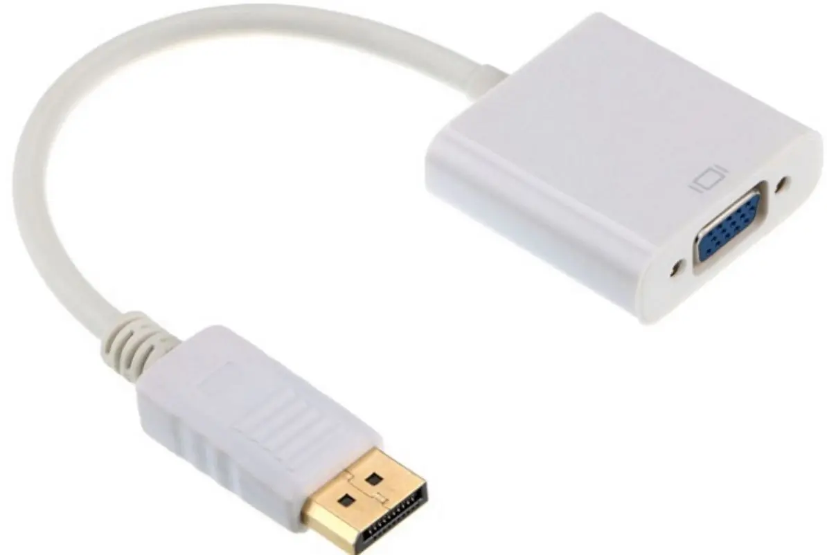 Адаптер DP mini (M) to VGA F Cablexpert A-mDPM-VGAF-02-W (White)