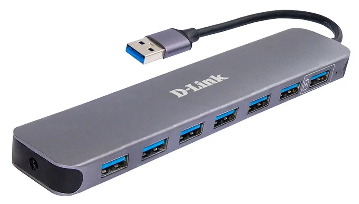 USB hub D-link DUB-1370/B2A (Grey)